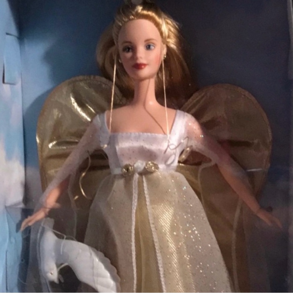 Barbie Angelic Inspiration Doll with Gold and White Accents